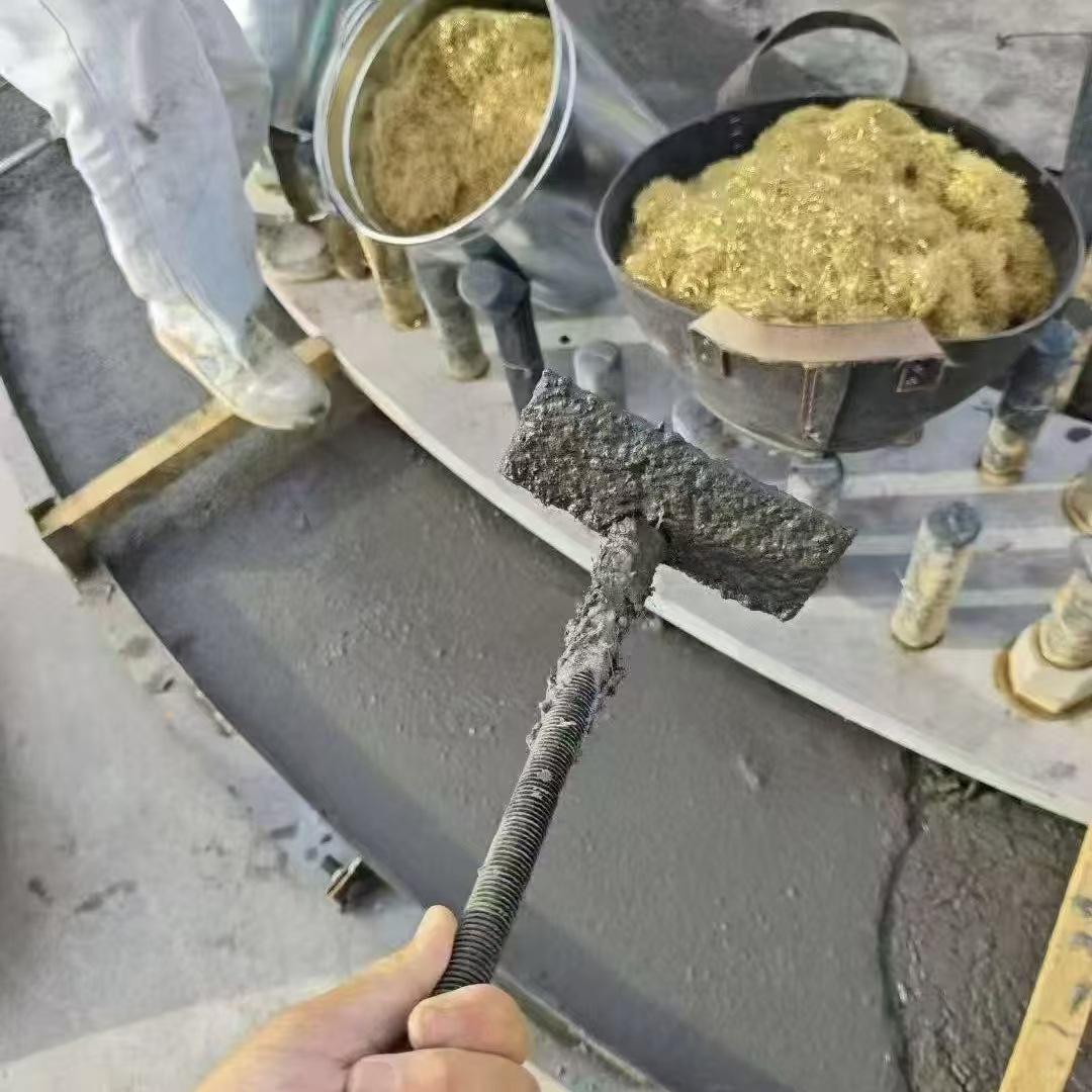 榆树C120钢纤维高强无收灌浆料 轧机压缩机汽轮机发电机锻压设备底座灌浆材料